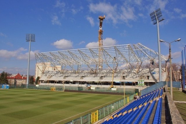 Opóźnienie na stadionie