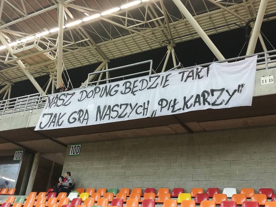 "Nasz doping będzie taki jak gra piłkarzy"