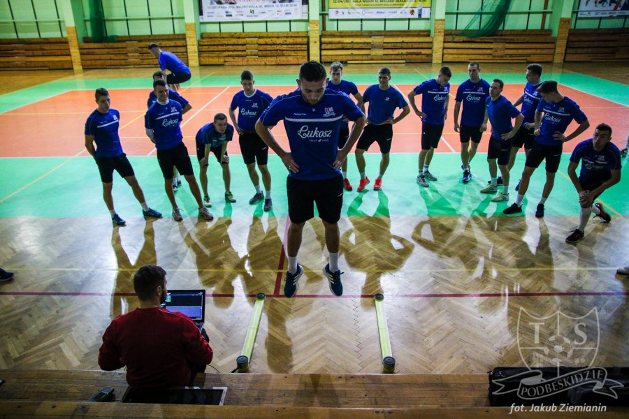 Pierwszy trening bez bramkarza