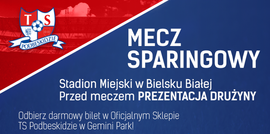 Prezentacja przed sparingiem. Ilość biletów ograniczona