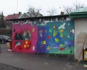 Ekologiczne graffiti w Szkole Rzemiosł