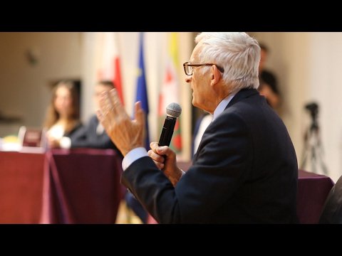 Jerzy Buzek był gościem debaty oksfordzkiej.