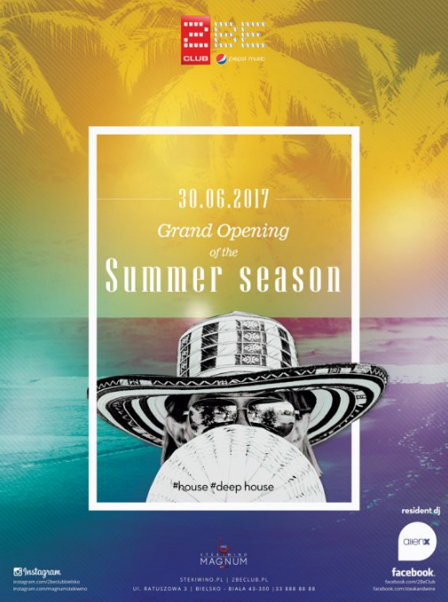Grand OPENING of the SUMMER Season