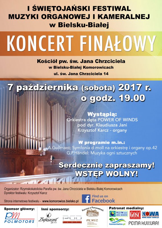 I Świętojański Festiwal Muzyki Organowej i Kameralnej