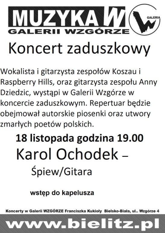 Koncert zaduszkowy