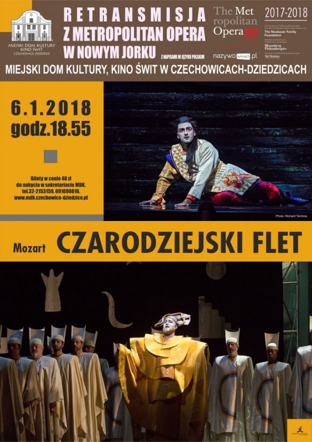 Czarodziejski Flet – retransmisja