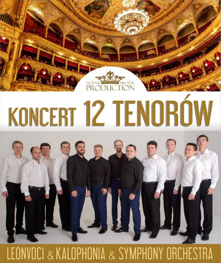 Gala Ikarów – koncert 12 Tenorów z Bielską Orkiestrą Festiwalową