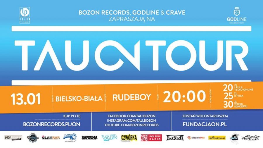 Koncert TAU · O N tour