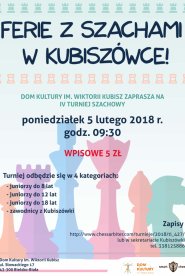 IV Turniej Szachowy w Kubiszówce