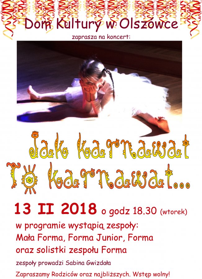 Jak karnawał to karnawał