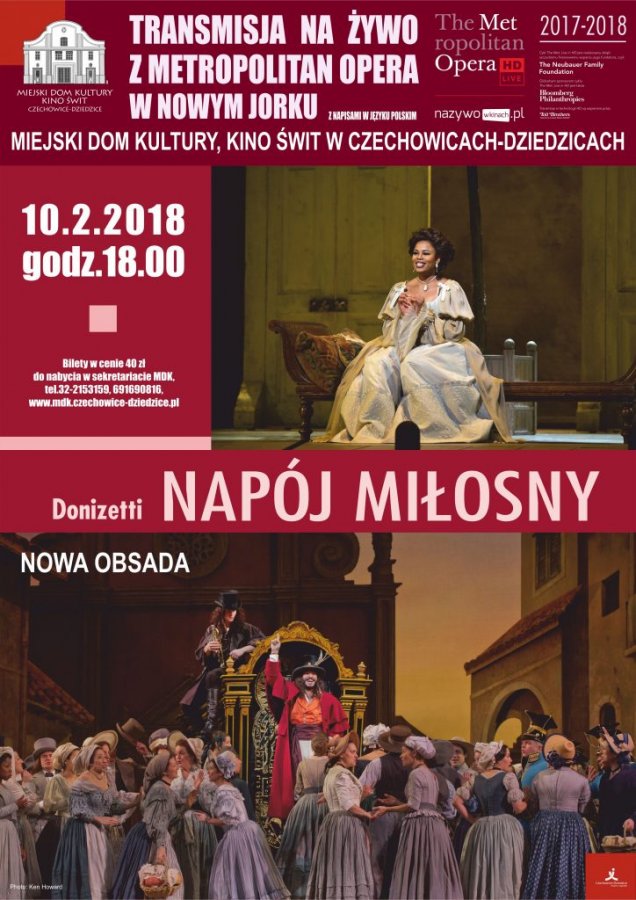 Napój miłosny Gaetano Donizetti