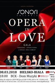 Opera in Love – Gala operowo-operetkowa z okazji Dnia Kobiet