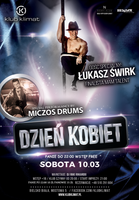 Dzień kobiet – Łukasz Świrk