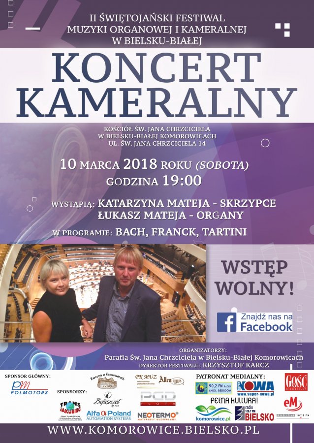 II Świętojański Festiwal Muzyki Organowej i Kameralnej
