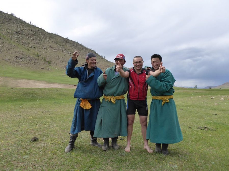 Moje rowerowe mongolskie klimaty