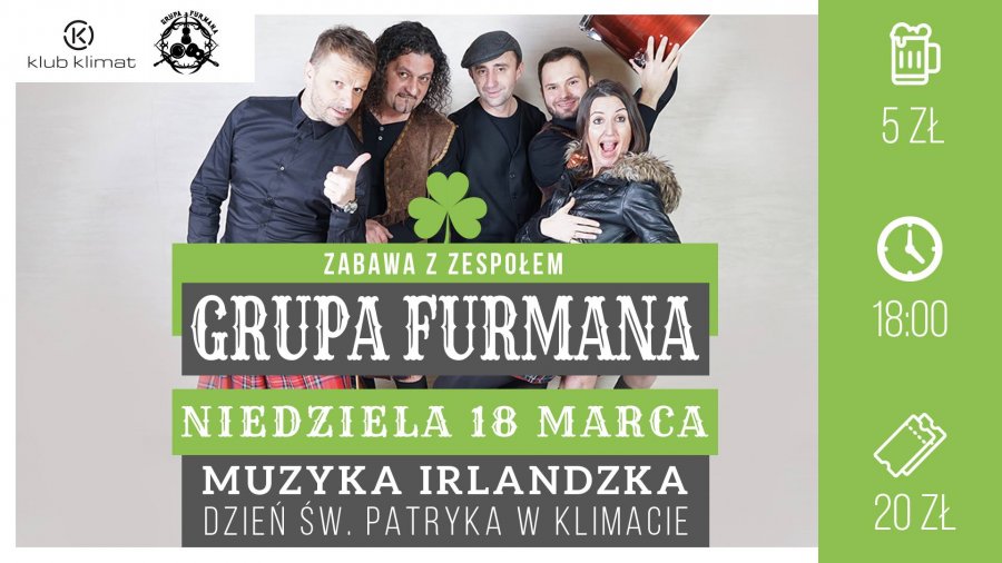Dzień Św. Patryka – Grupa Furmana