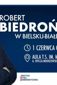 Robert Biedroń w Bielsku-Białej