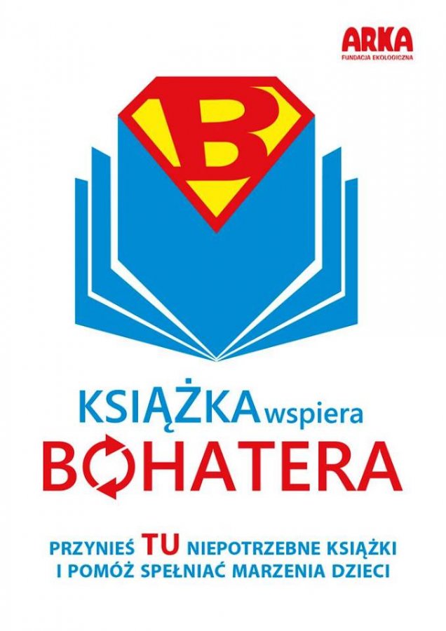 Książka wspiera bohatera – KIERMASZ książek