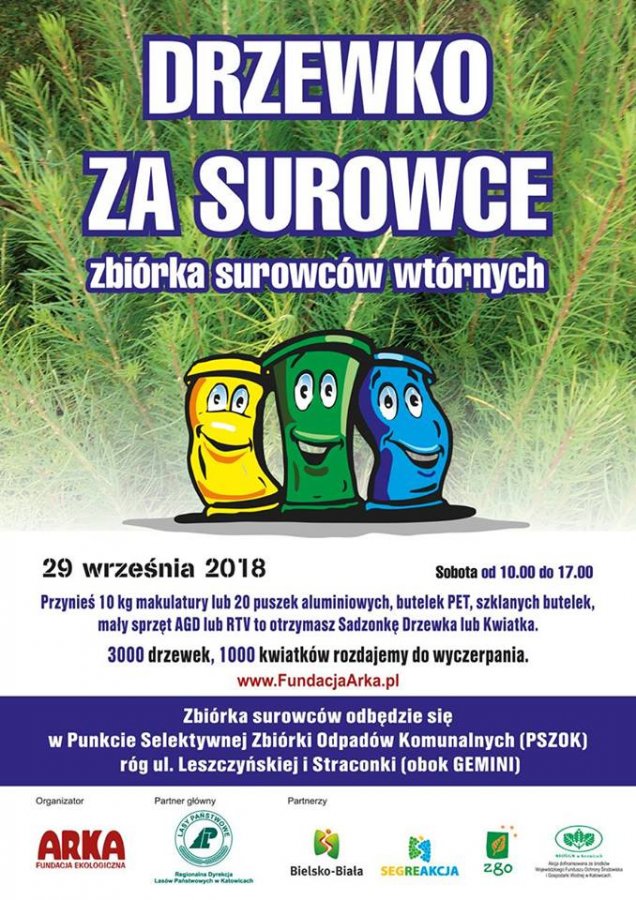 29 Drzewko za surowce – jesień 2018