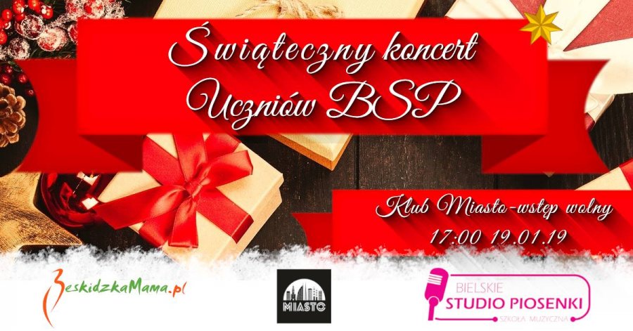 Świąteczny koncert uczniów BSP