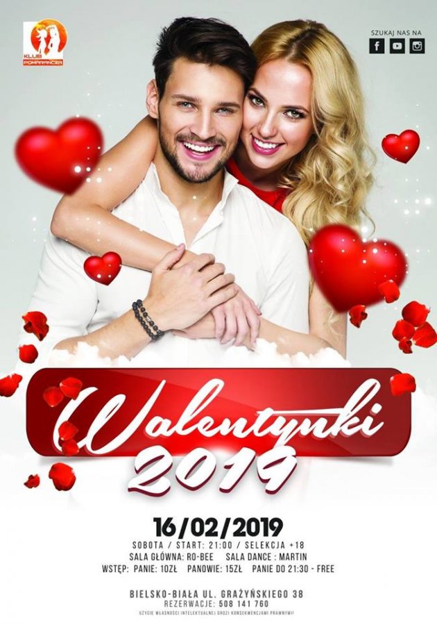 Walentynki 2019 w Pomarańczy