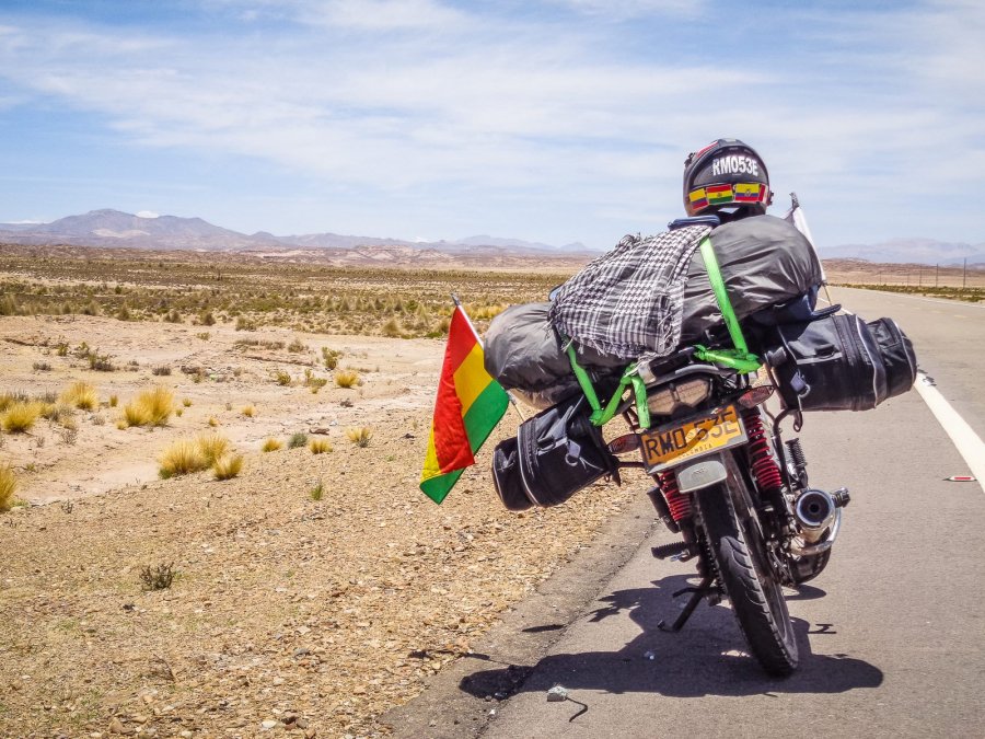 Gringo na małym motocyklu! 8000 km w Ameryce Południowej