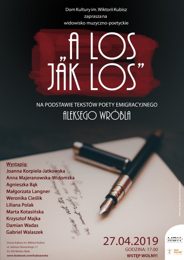 Widowisko muzyczno-poetyckie „A los jak los"