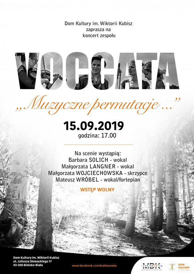 Koncert zespołu "Voccata"