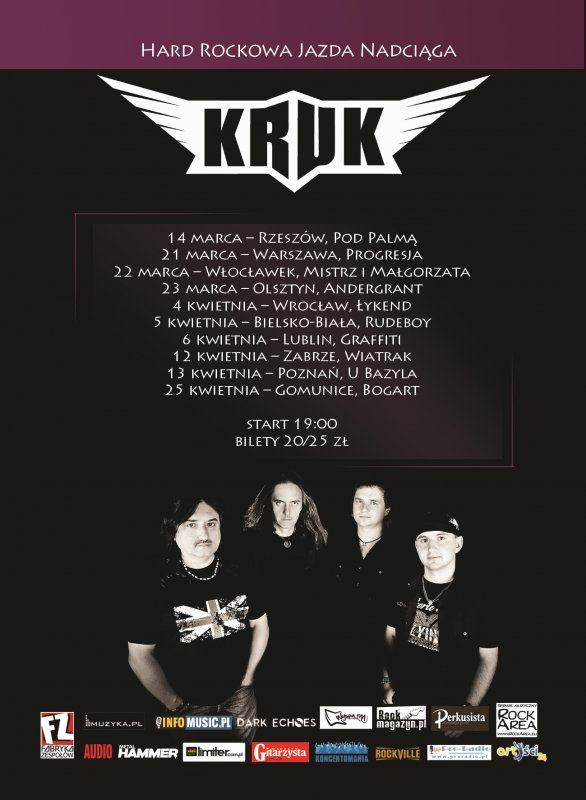 Kruk (hard rock) Roog, Coria, Over the Moon