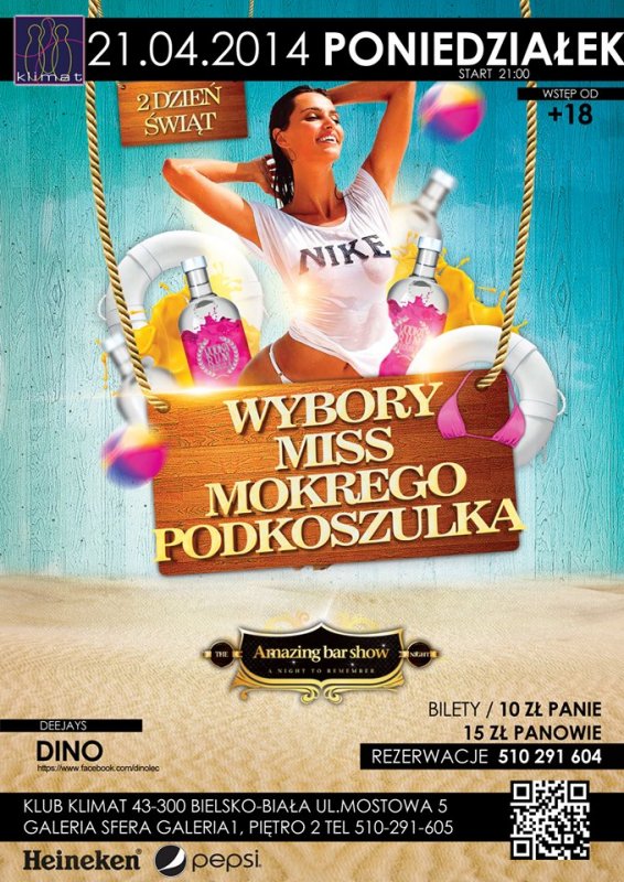 Wyboory Miss Mokrego Podkoszulka