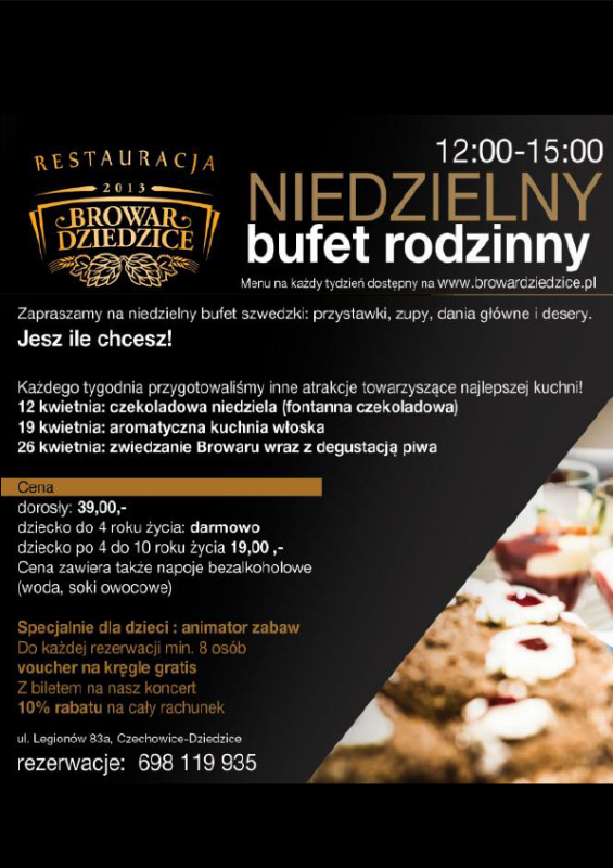 Niedzielny bufet rodzinny