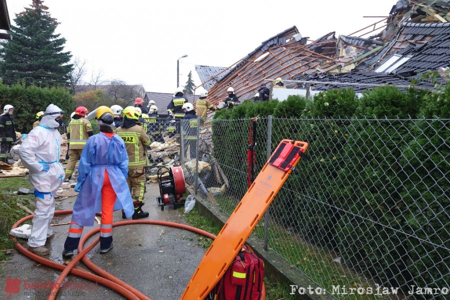 Po wybuchu gazu w Kobiernicach. 25 tys. zł na rozbiórkę i usunięcie gruzu