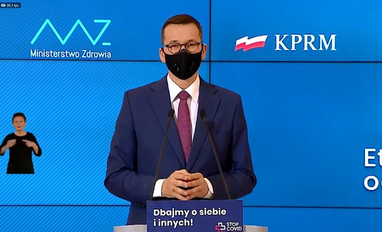 Premier zapowiada otwarcie galerii handlowych. Szczepionka i ferie zimowe w styczniu