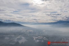 Chmura smogu nad Bielskiem-Białą. Te zdjęcia budzą przerażenie - foto