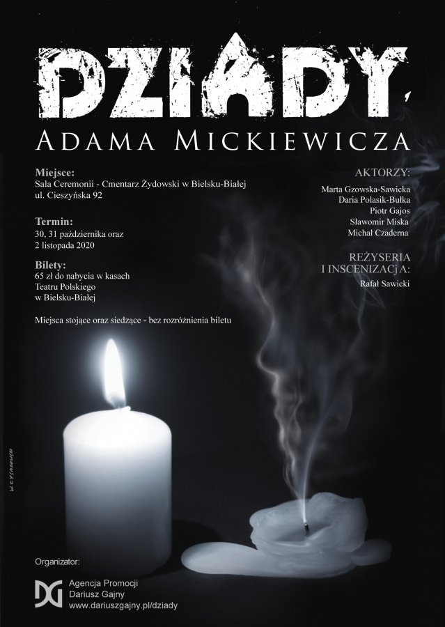 "Dziady" - widowisko na cmentarzu