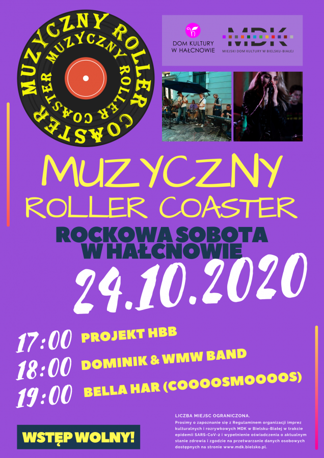 Muzyczny Roller Coaster w Hałcnowie